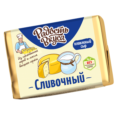 Плавленый сыр Сливочный 50% (90г)